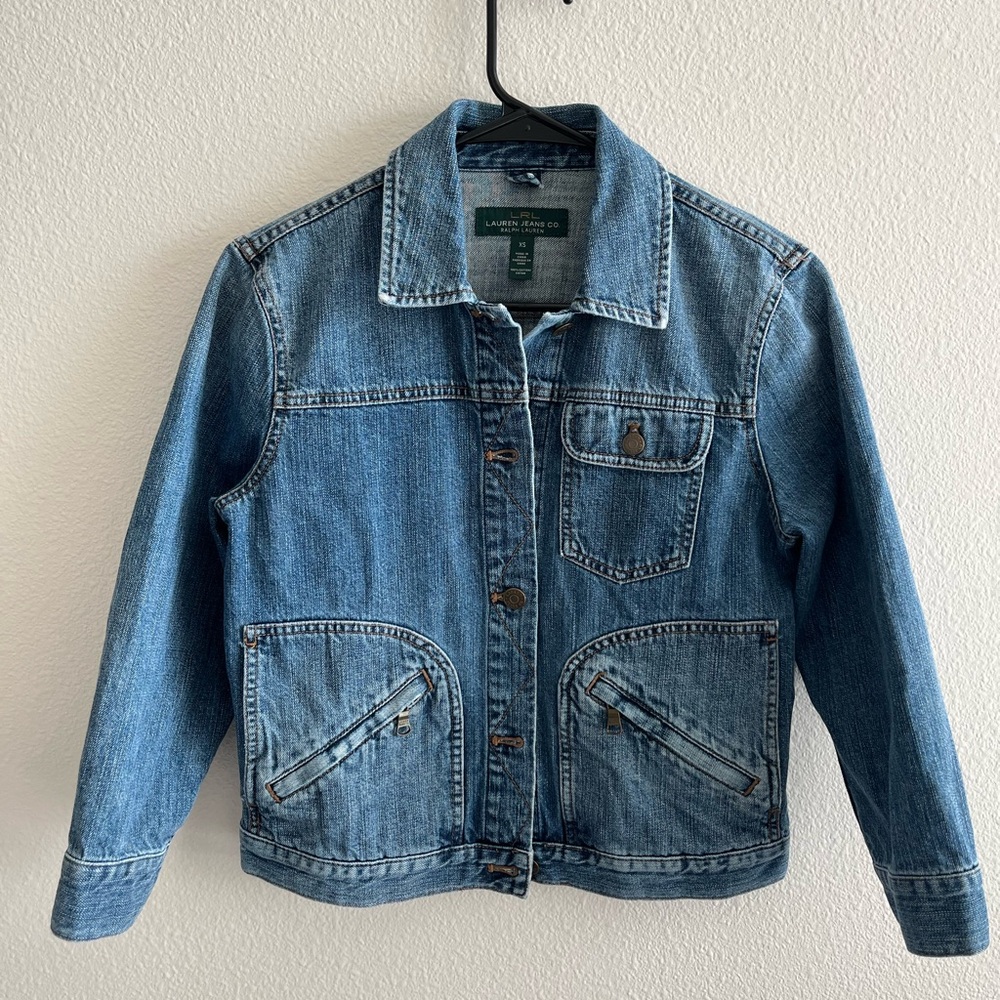Ralph Lauren Denim Jean Jacket, Size XS